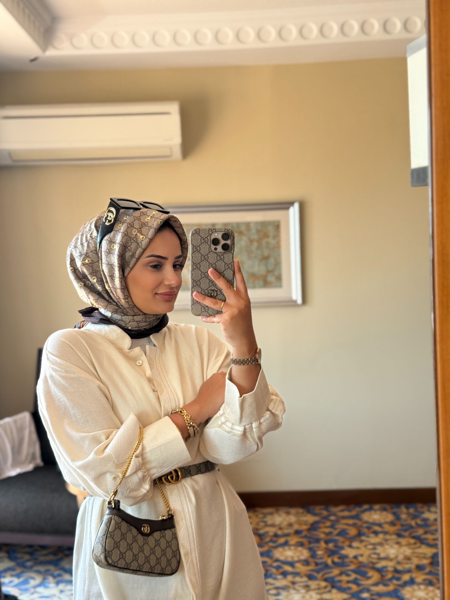 Nakışlı Keten Tunik