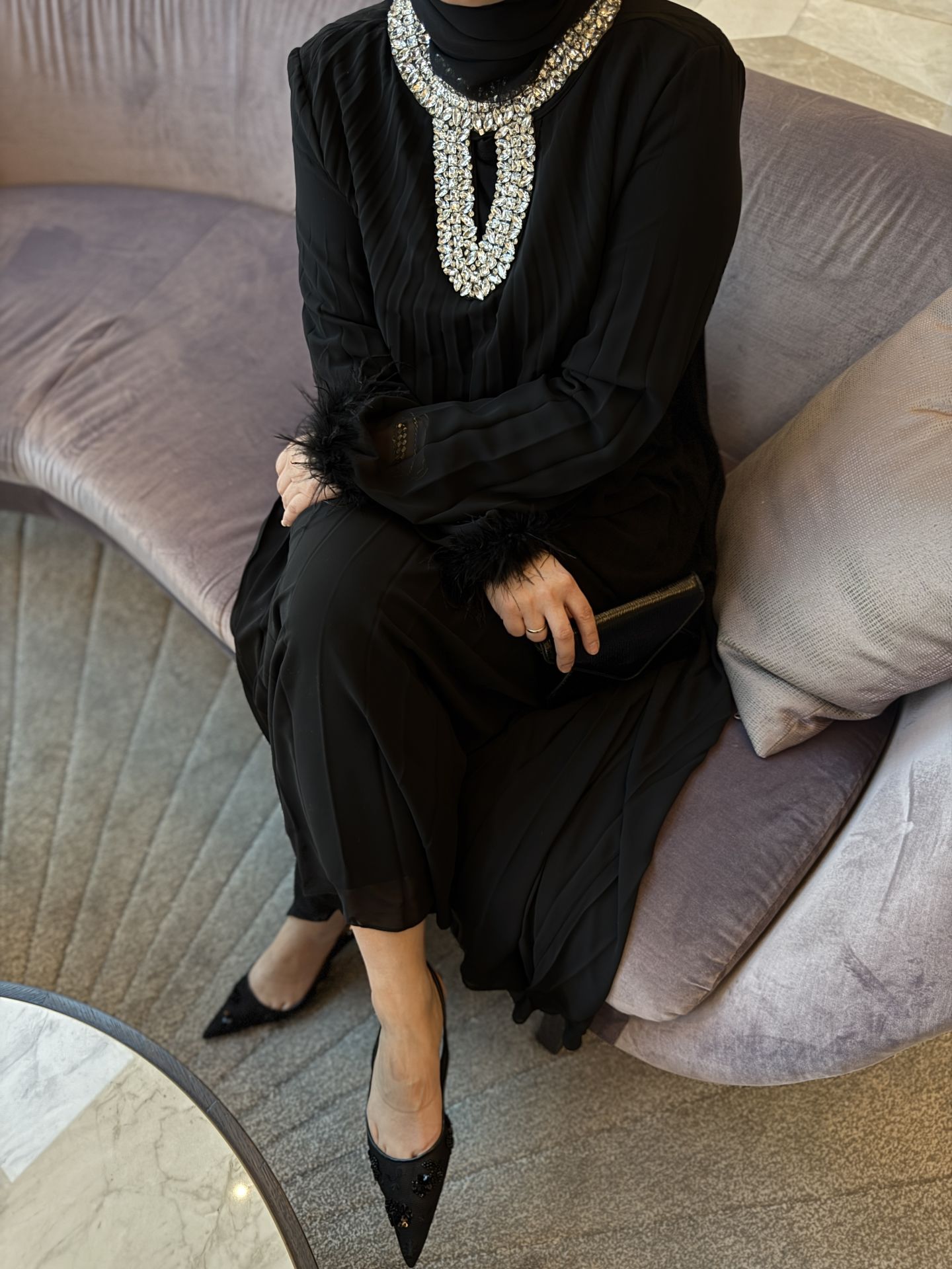 İthal Taşlı Abiye