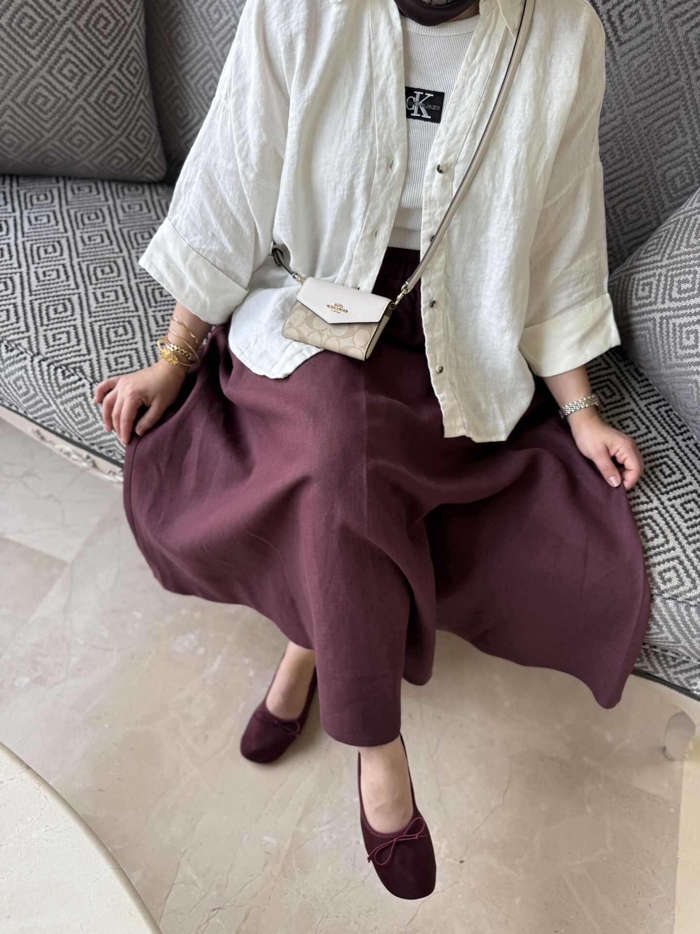 Keten Etek Bordo