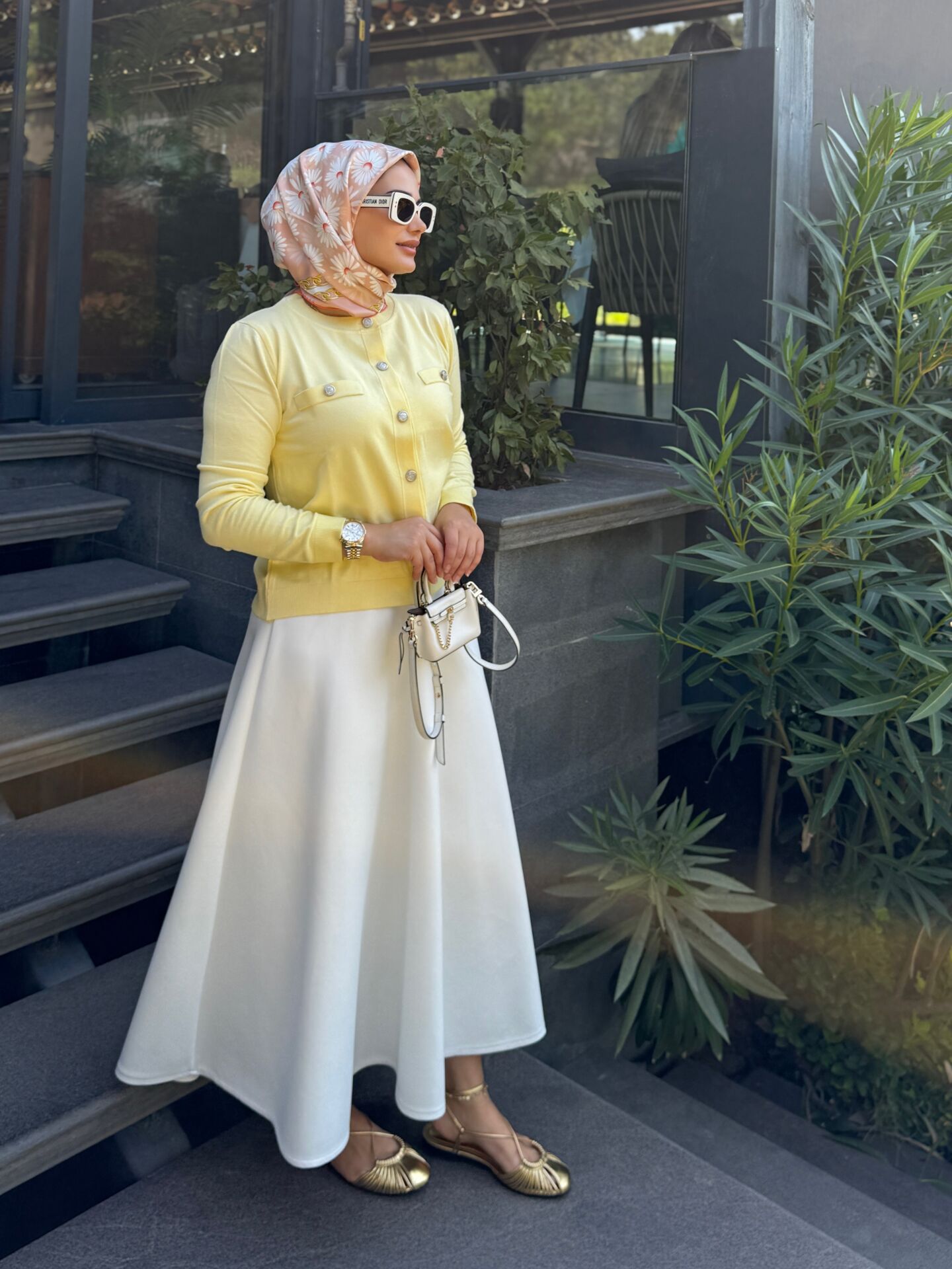 Nazen Hırka Sarı