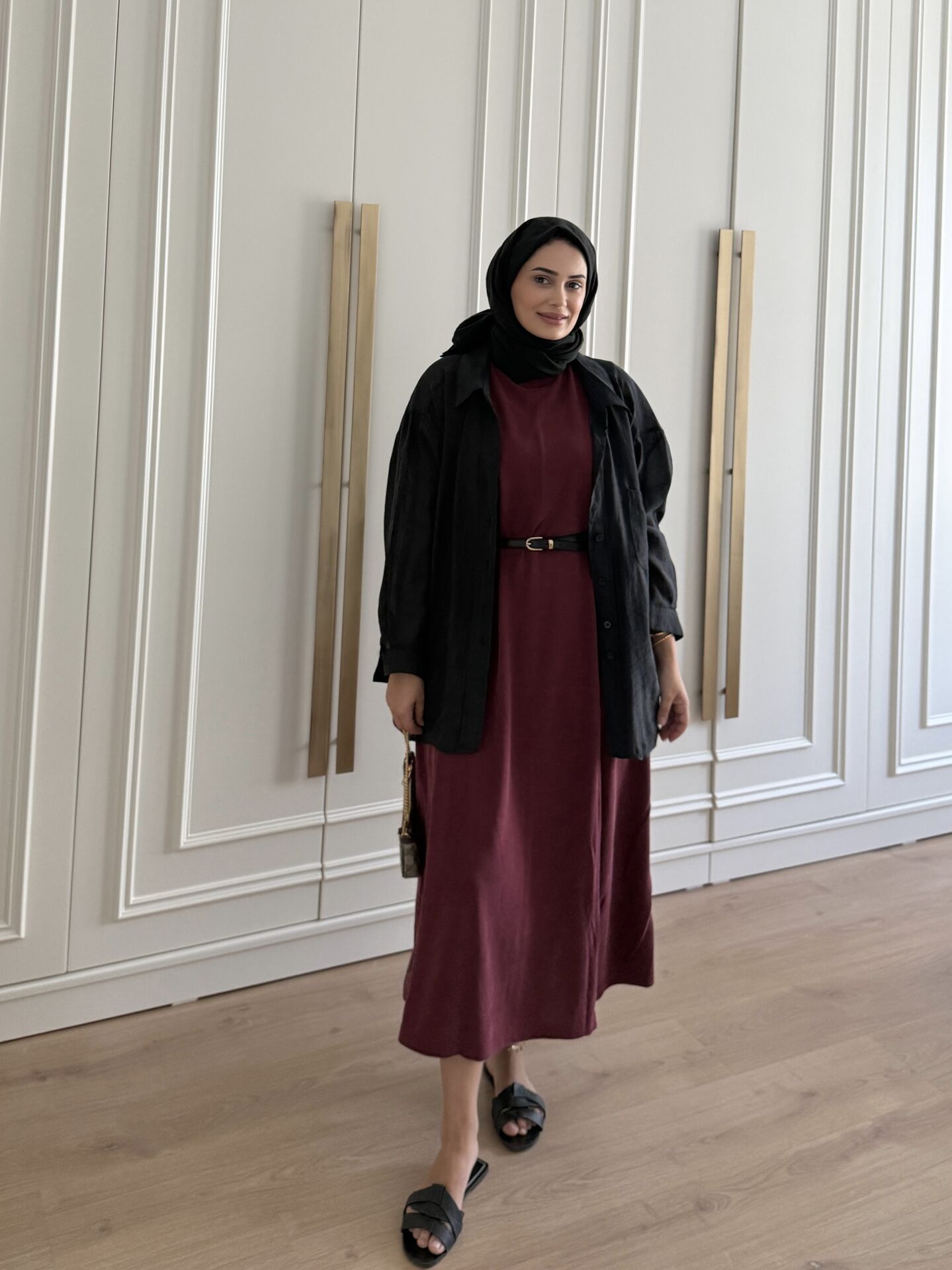 Marka Elbise Bordo