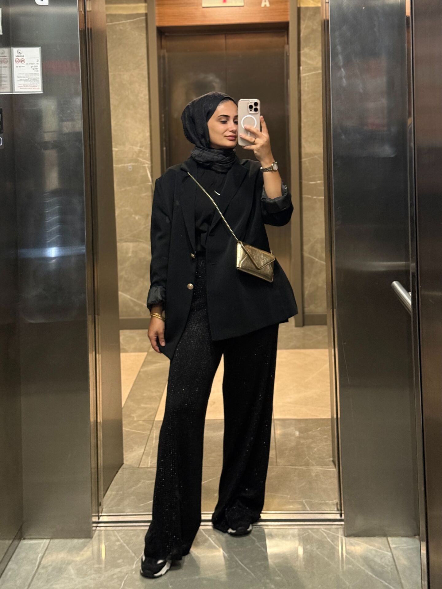 Simli Triko Pantolon