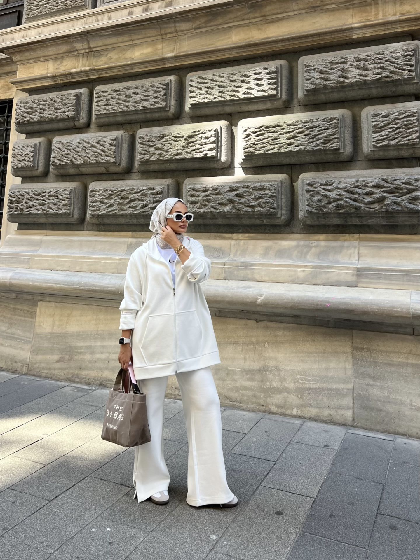Nike Eşofman Takımı Ekru