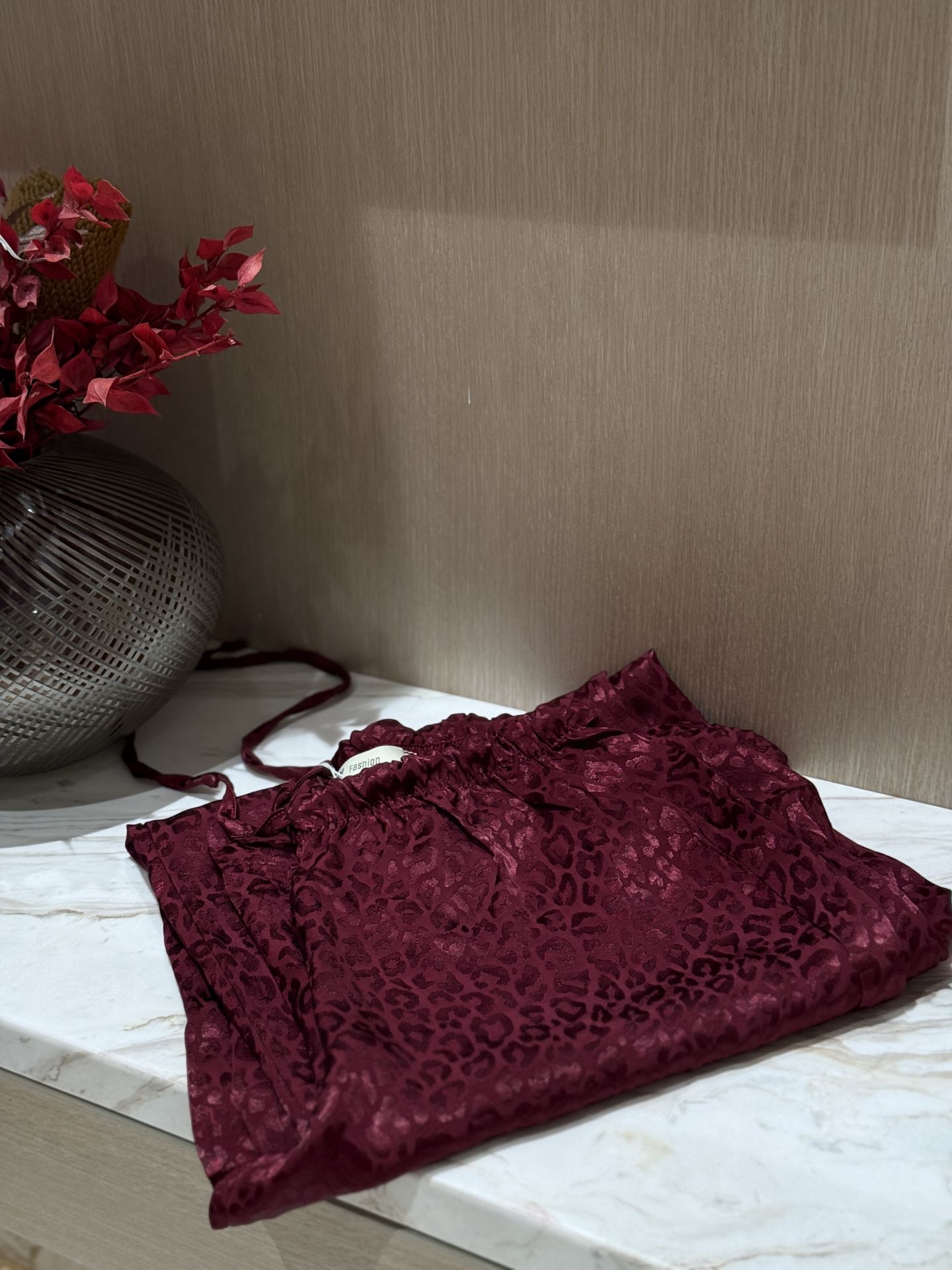 Leopar Desenli Pantolon
