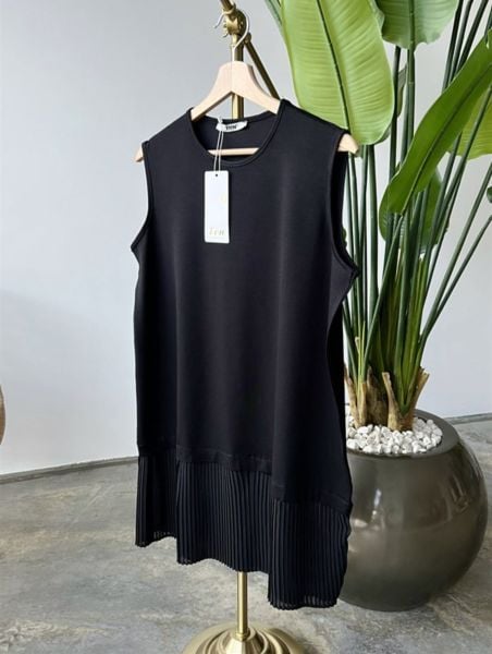 Altı Piliseli İçlik Siyah