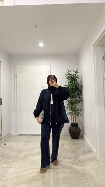 Paraşüt Takım Lacivert