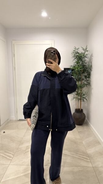 Paraşüt Takım Lacivert