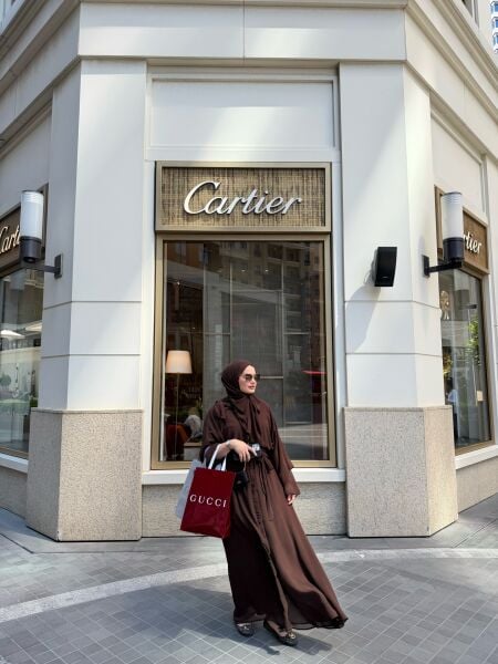 Nahla Abaya Kahverengi