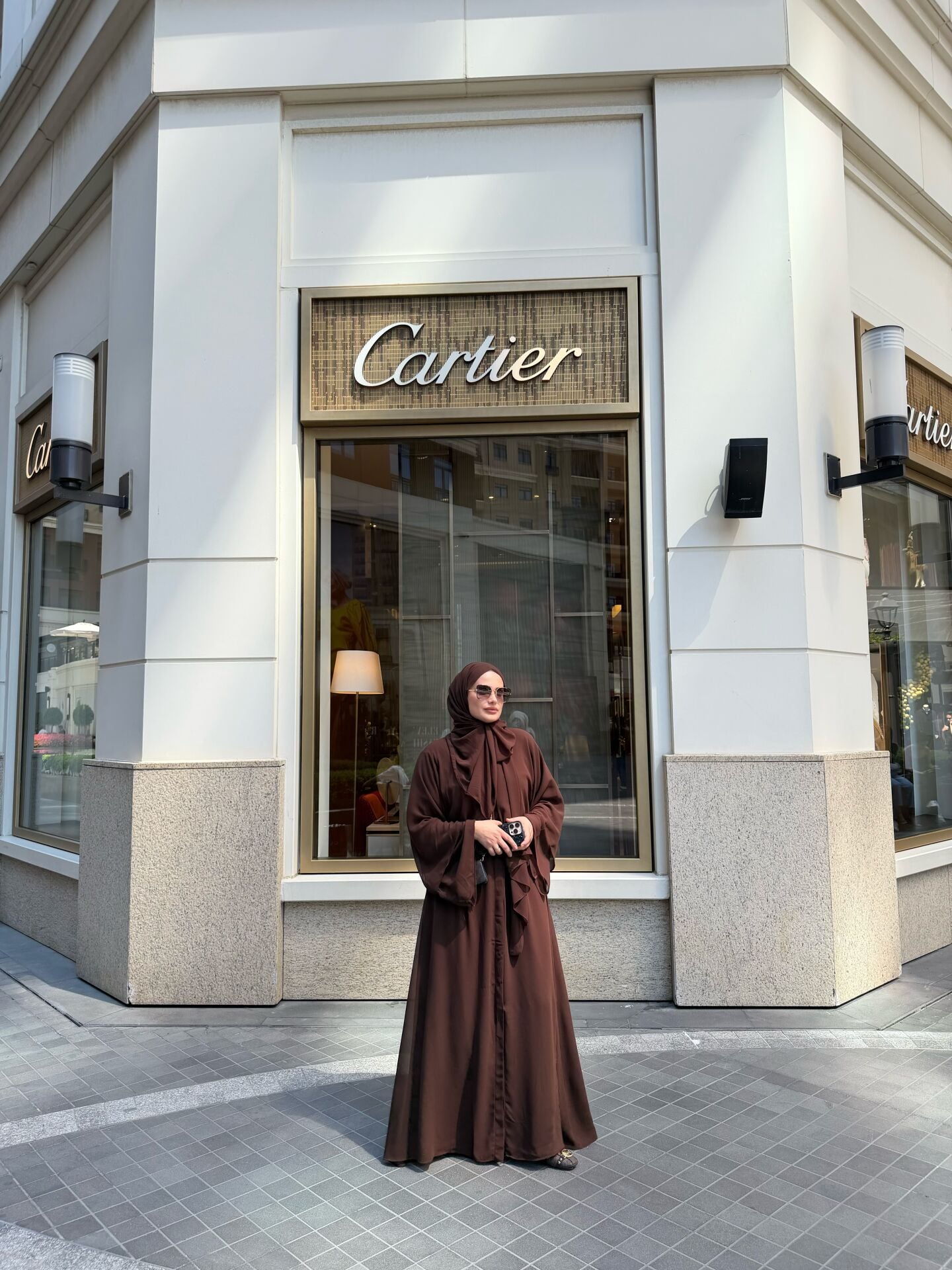 Nahla Abaya Kahverengi