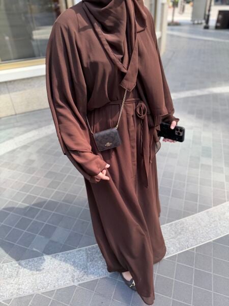 Nahla Abaya Kahverengi