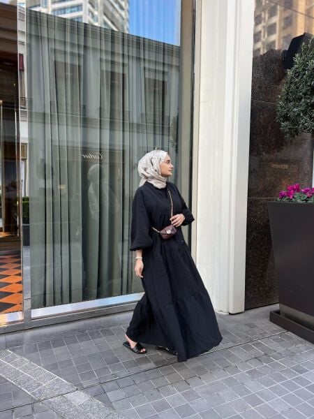 Katlı Tensel Elbise