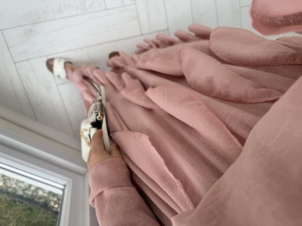 Fırfırlı Takım Pembe