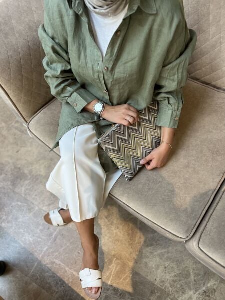 Çimalı Krep Pantolon(Bilek Boy)