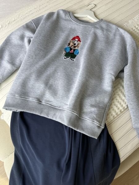 Nervürlü Eşofman Altı