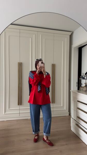 %100 Pamuk Sweat