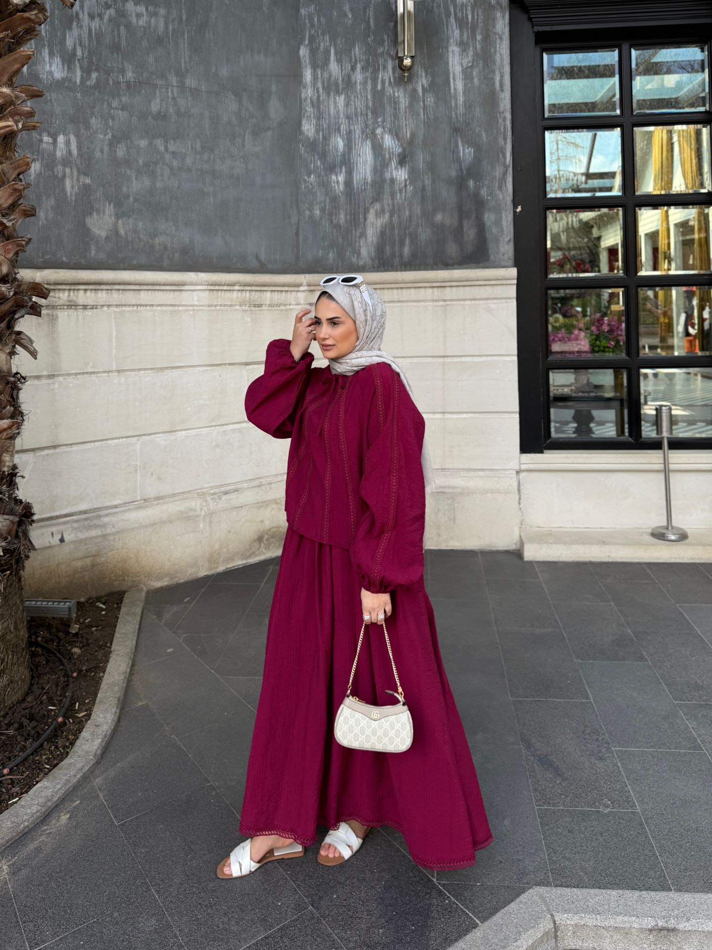 Pamuklu Takım Bordo