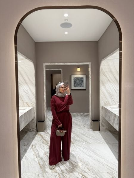 Bol Paça Eşofman Takımı Bordo