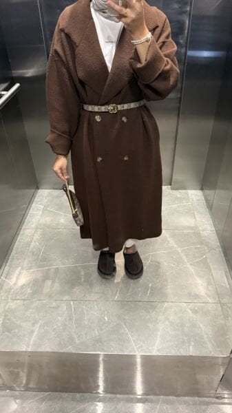 Uzun Hırka Kahverengi