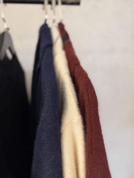 Kuşaklı Angora Hırka