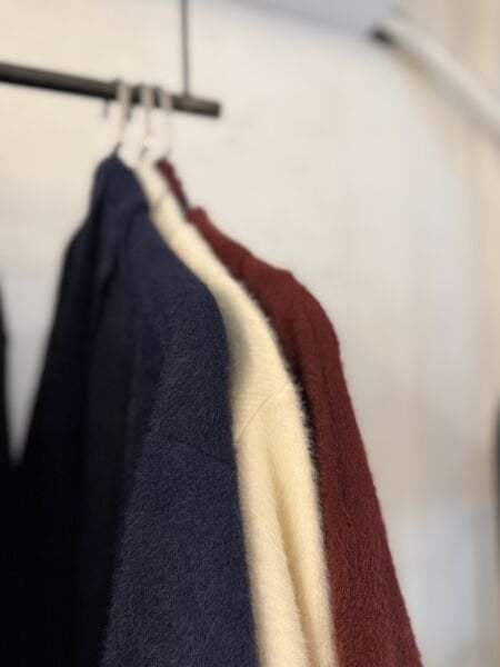 Kuşaklı Angora Hırka