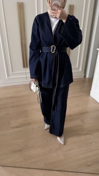 Pantolonlu Kot Takım