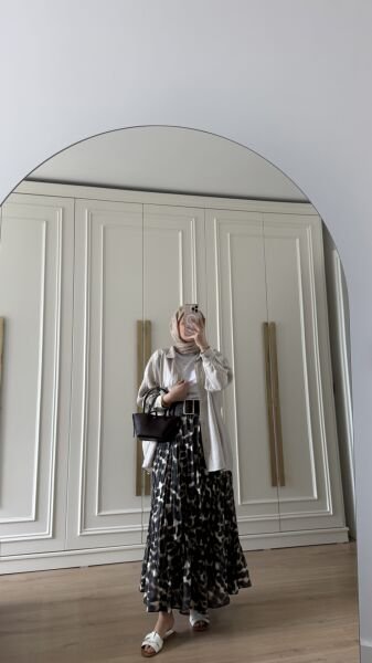 Kemerli Leopar Etek