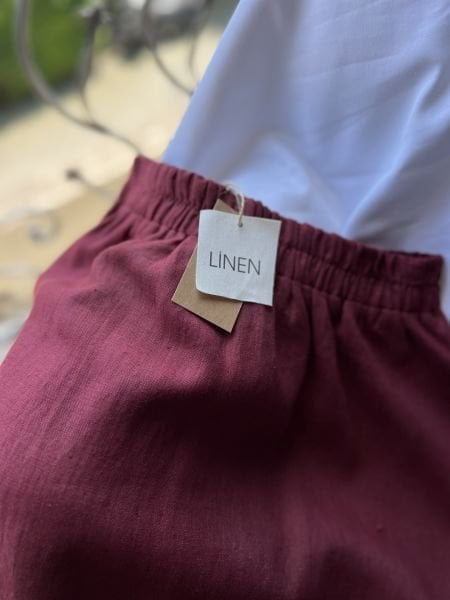 Keten Etek Bordo