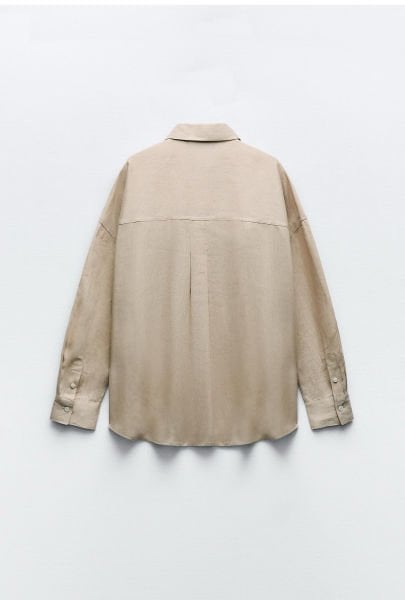 Cepli Keten Gömlek