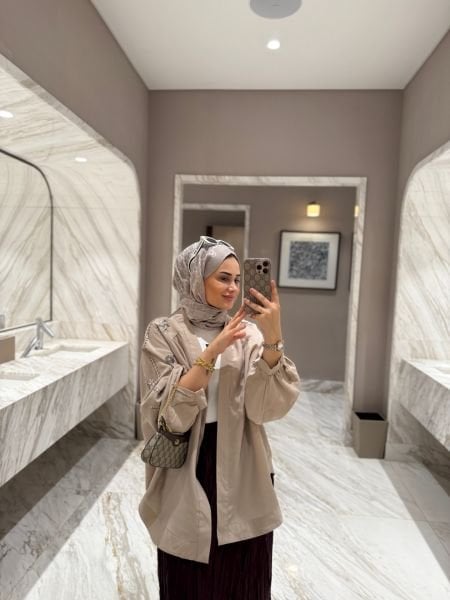 İşlemeli Kimono Taş