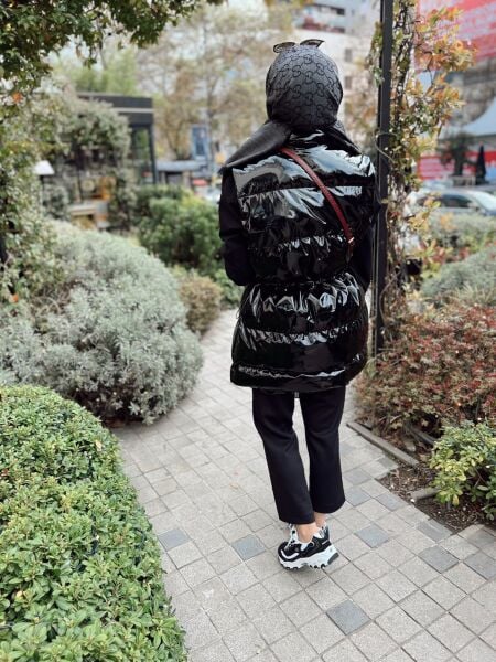 Rugan Şişme Yelek Siyah