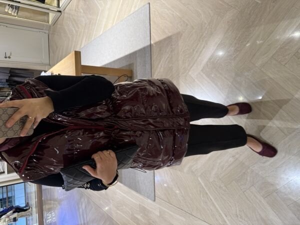 Rugan Şişme Yelek Bordo