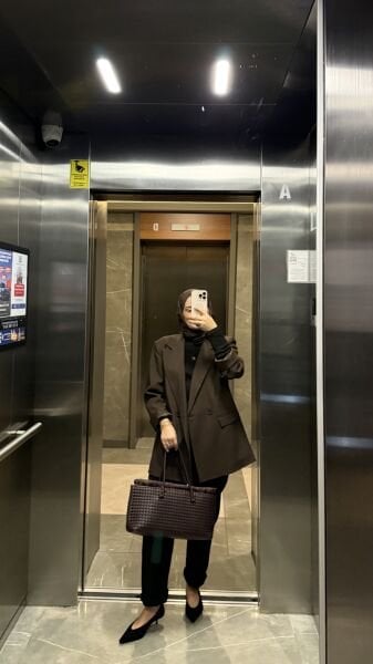 Astarlı Oversize Ceket