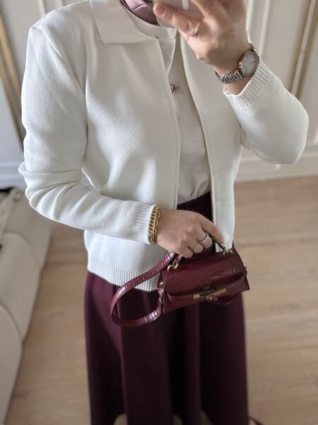 Bymn Hırka Soğuk İplik Merserize