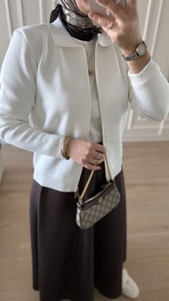 Bymn Hırka Soğuk İplik Merserize