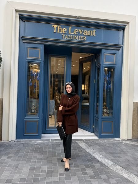 Muadil Hırka Kahverengi