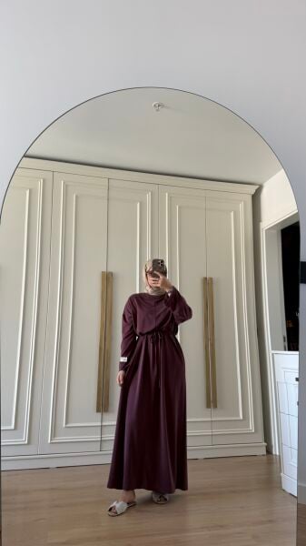 Uzun Kollu Oyşo Elbise