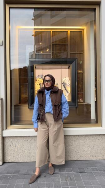 Balon Pantolon Camel