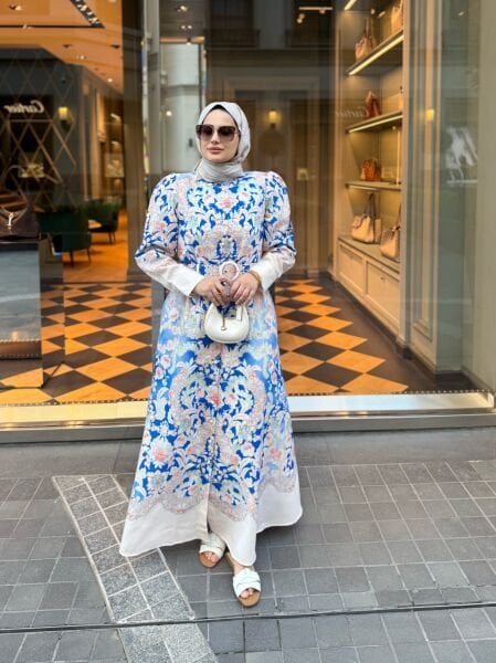 Lavinya Elbise Blue