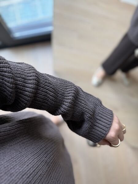 Çift Fermuarlı Kazak