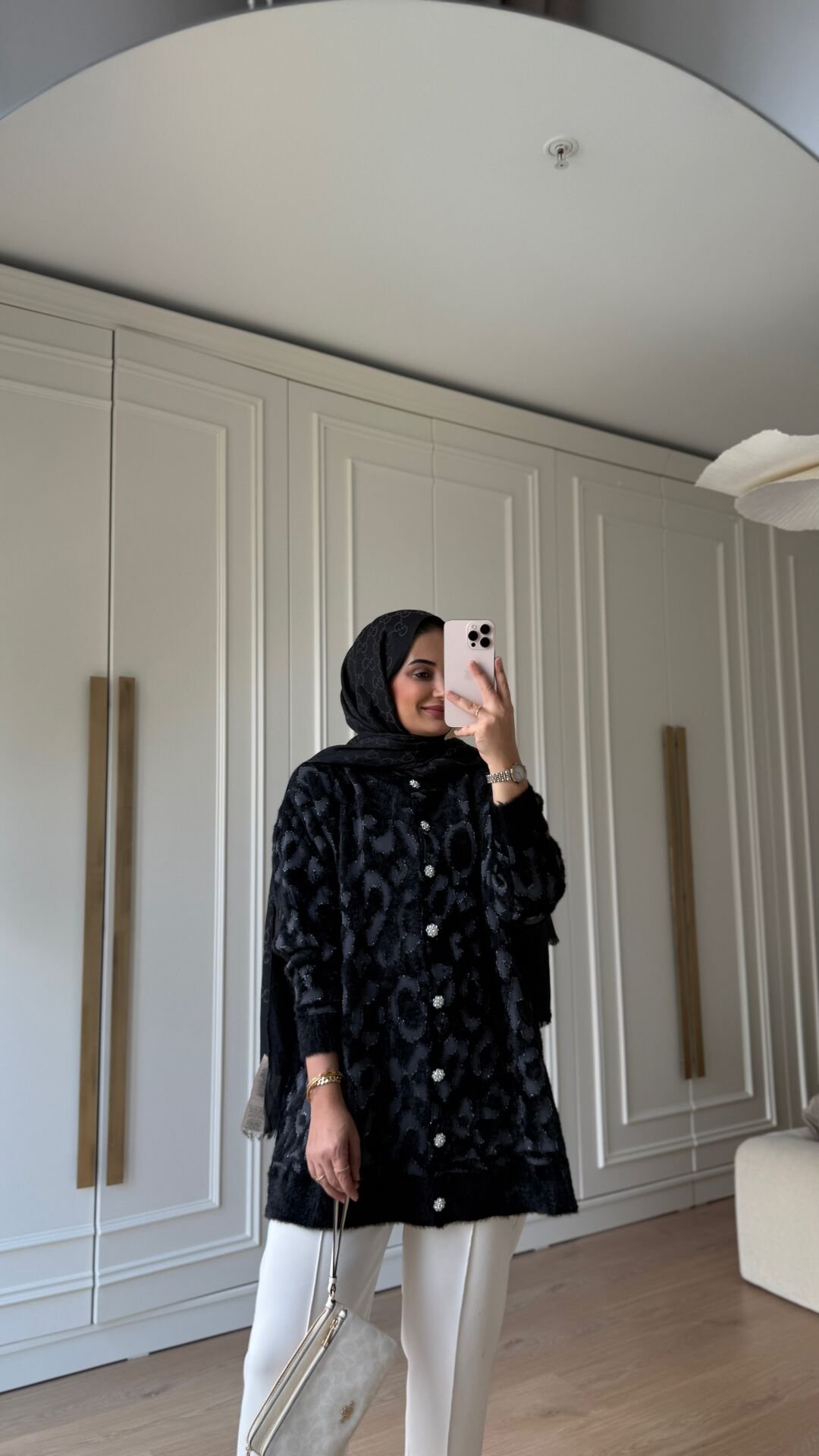 Yumuş Angora Hırka Siyah