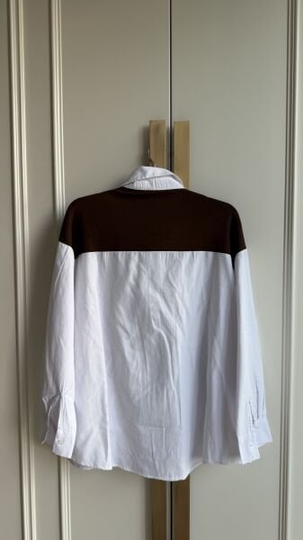 Şal Detaylı Gömlek