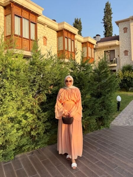 Orange Rahat Elbise