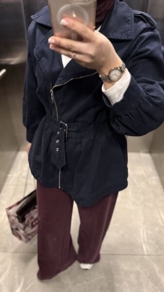 Belden Oturtmalı Ceket