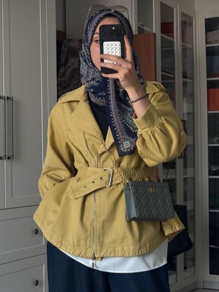 Yellow Ceket Ön Sipariş