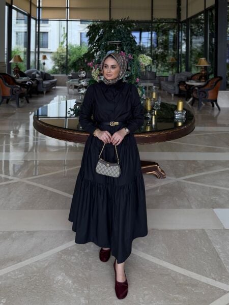 Versa Elbise Siyah