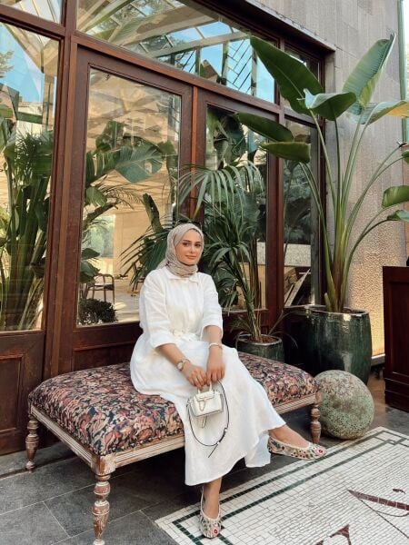 Keten Gömlek Elbise