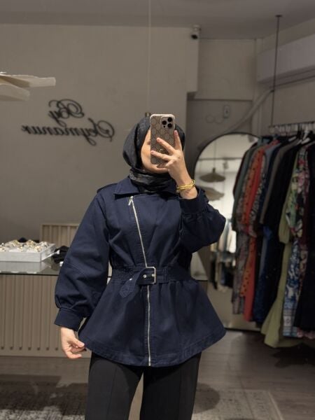 Lacivert Gabardin Ceket