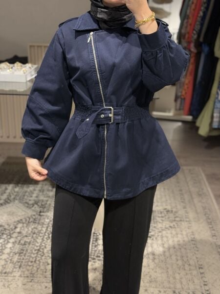 Lacivert Gabardin Ceket