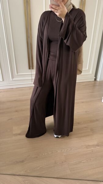 3 Lü Oysho Takım Kahverengi