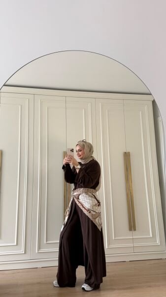 3 Lü Oysho Takım Kahverengi